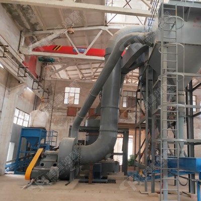 高炉矿渣磨粉生产线HC1700纵摆式磨粉机