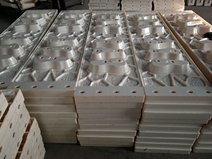 2米生态砌块 仿石板盖板 ABS 塑料模具水泥预制件