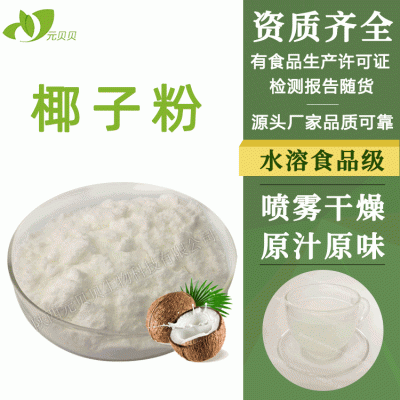 陕西元贝贝生物厂家直供浓缩无添加椰子粉