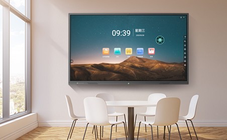 欧锐100英寸会议一体机触摸屏视频会议电子白板投影会议