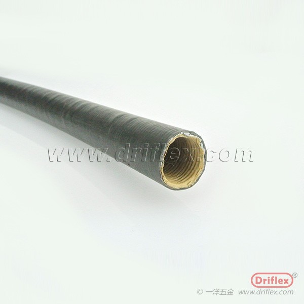 LV-5黑色包塑普利卡金属软管/可挠金属保护套管